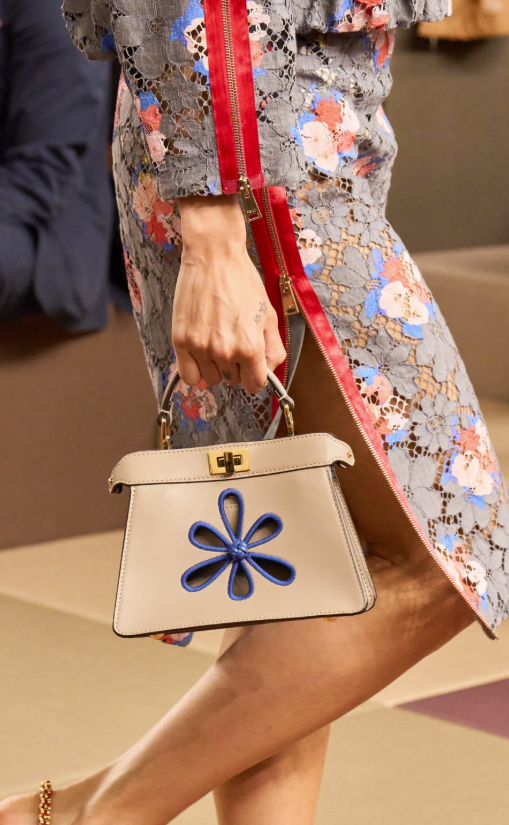 Fendi cut-out floral Peekaboo